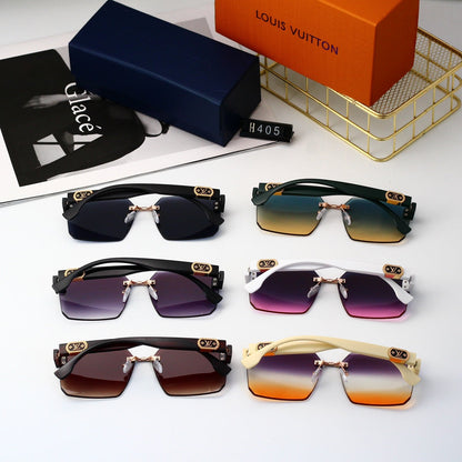 Frameless summer sunglasses