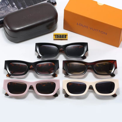 Amber Frame Retro Sunglasses